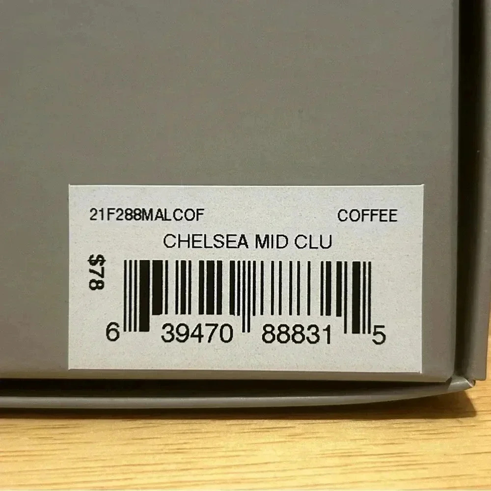 NWTS BOTKIER Coffee Brown Leather Chelsea Clutch With Removable Wristlet Strap. - Picture 4 of 9